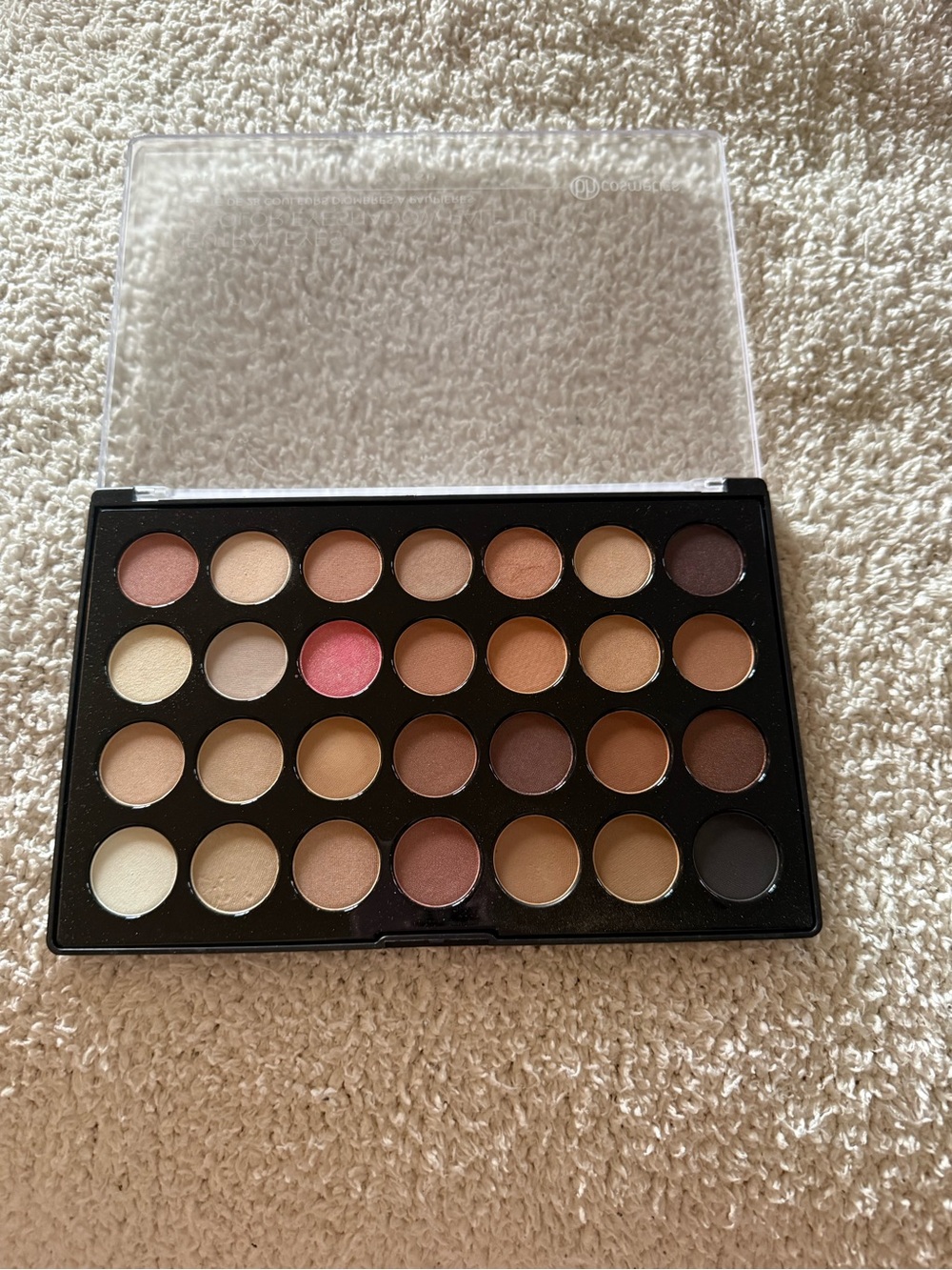 BH Cosmetics Neutral Eyes 28-Color Eyeshadow Palette - Warm Neutral Shades